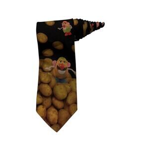 Ralph Marlin Mr Potato Head II Vintage Novelty Necktie Polyester
